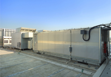 商用としては国内初の外気冷却コンテナユニットを採用したデータセンター「松江データセンターパーク」
