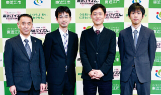 （左から）石橋氏、前田氏、川村氏、池田氏