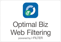 「Optimal Biz Web Filtering Powered by i-FILTER」製品情報