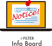 i-FILTER Info Board