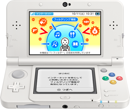 製品 サービス任天堂の Newニンテンドー3ds にデジタルアーツのwebフィルタリング技術が採用 デジタルアーツ株式会社