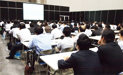 弊社取締役COO高橋 則行のセッションの模様