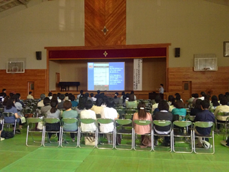 9月13日（土）松本県ヶ丘高等学校PTA様にて