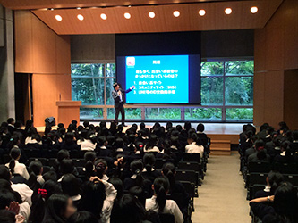 11月25日（水）鴎友学園女子中学高等学校様にて