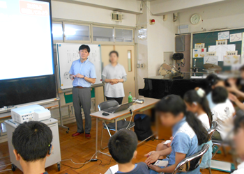 7月1日（土）茨城県立霞ヶ浦聾学校 様にて