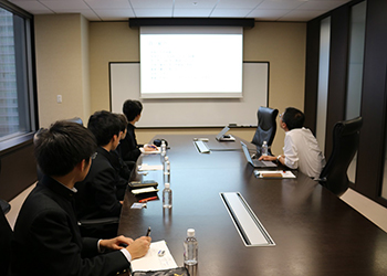 11月の企業訪問